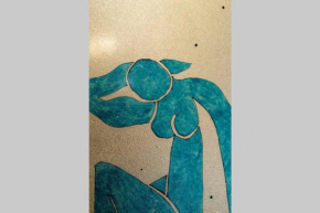 La dame bleue